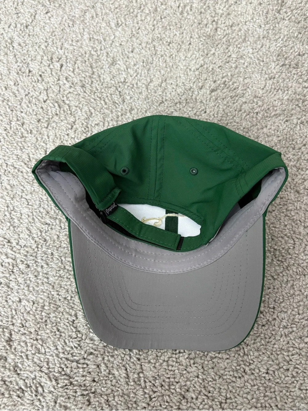 Embroidered Forest Buffalo Trace Logo Green Baseball Cap